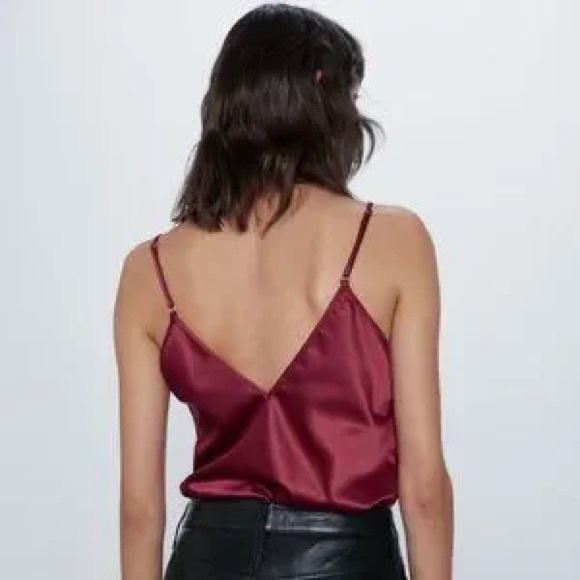 Zara Satin Camisole - Picture 3 of 6